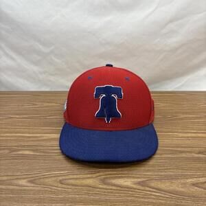 Philadelphia Phillies LIBERTY BELL Hat New Era 59Fifty Fitted Baseball Cap 7 5/8